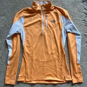 The north face quarter zip